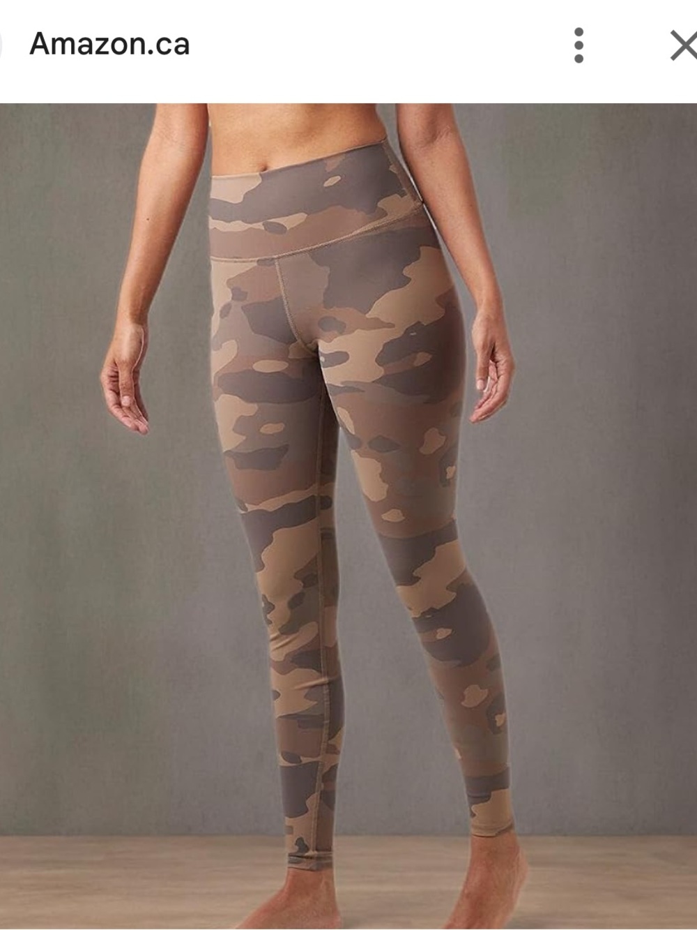 ALO Yoga High-Waist vapour Legging in Putty Camo